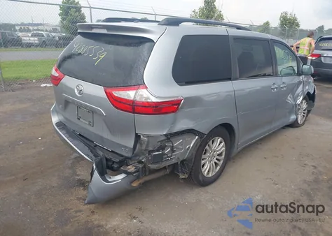 2015 Toyota Sienna Xle 8 Passenger z USA, uszkodzony, nr VIN 5TDYK3DC8FS677001